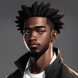 anime black man portfolio profile photo