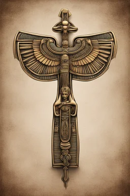 egyptian mythologic ankh design