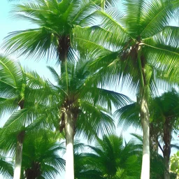 palm trees