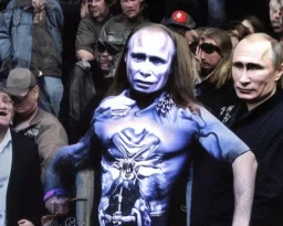 Vladimir putin iron maiden