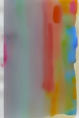 Abstract watercolour painting in the style of Agnes Martin