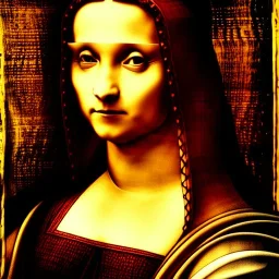 portrait of a woman leonardo da vinci style