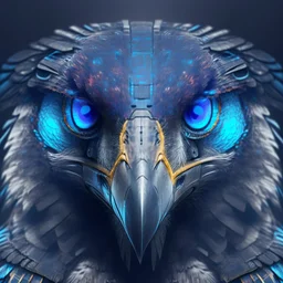 profile picture of a cyberfalcon with penetrating eyes