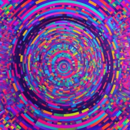 psychedelic tape infinite loop dance