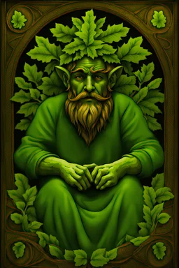 The green man of folklore