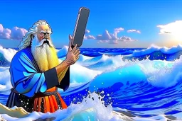 4k IF MOSES HAD A SMARTPHONE. ABOUT TO SPLIT THIS SEA