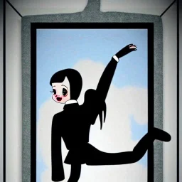 Wednesday Addams dance, artistic