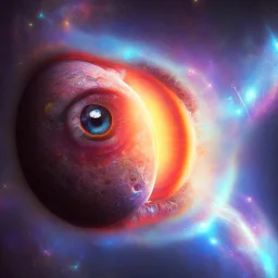 Cosmic in a eyeball