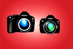 Vector DSLR Camera Photography Vector Vector Illustration