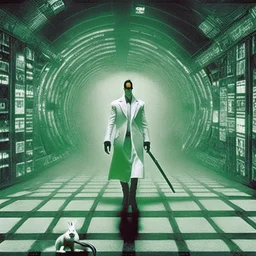 follow the white rabbit terminal, on the matrix movie