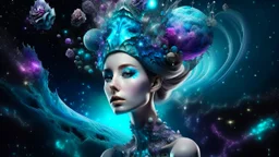 surreal galactic princess