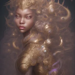 sango fantasy, fantasy magic, intricate, sharp focus, illustration, highly detailed, digital painting, concept art, matte, artgerm and paul lewin and kehinde wiley, masterpiece sexy lips Asian afro lips black African lady body mermaid Dragon head silver bright snow lady outer space mermaid pretty skull head