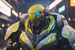 orisa in 8k anime cgi artstyle, venom them, neon effect, close picture, rain, apocalypse, intricate details, highly detailed, high details, detailed portrait, masterpiece,ultra detailed, ultra quality