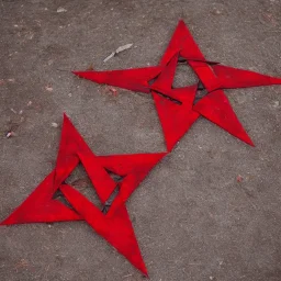 red pentagram