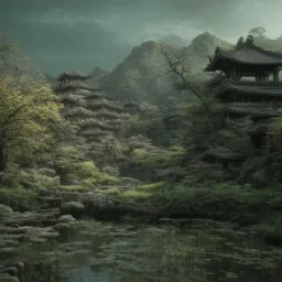 lost asian landscape