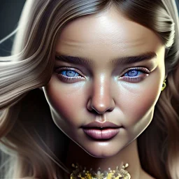 intricate stunning highly detailed girl miranda kerr by artgerm and edouard bisson, pale eyes, long blonde hair, portrait, soft studio lighting, ultra realistic gold filigree detailed bodice, photorealistic, octane render, unreal engine,macro lens,shollow depth of field,"32mm", "kodak", "medium format photography" hyper detailed, volumetric lighting, hdr, octane render, 4k, 8K