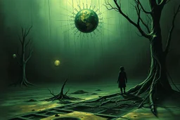 Symptoms (Organics): Distorted perception of time (hours feel like seconds, or days). Uncontrollable hallucinations of geometric shapes and alien language. Gradual erosion of memory and identity → eventually leaving a “hollow shell” known as The Empty.
