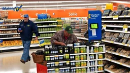 suspicious farmer buying cellphones at walmart