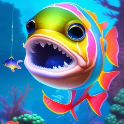 Cute Fish, Wearing make up avatar pandora