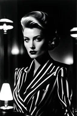 portrait, beauty supermodel, close up, helmut newton, perfect face, david lynch, lamp or microphone or radio or telephone
