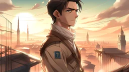 levi from attack on titan on legend view