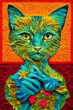 felt imagination; neo-surrealistic optical art