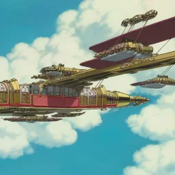 huge ornate spaceship made of brass flying through space