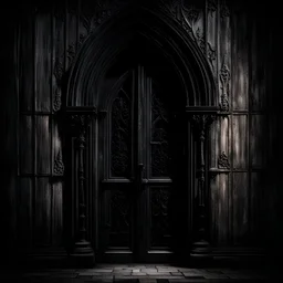 door, gothic, darkness