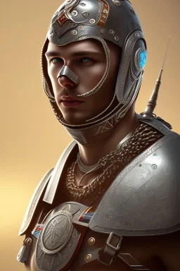 portrait, zulu, shield, full body, chain mail, 8k resolution