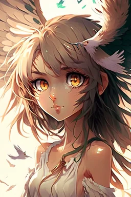 harpy anime girl