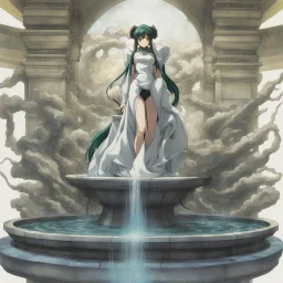 Lady of the Fount shin megami tensei 3 fountain fountain