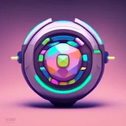 clean art of super cute computer icon, soft lighting, soft pastel gradients, high definition, 3d icon clay render, blender 3d