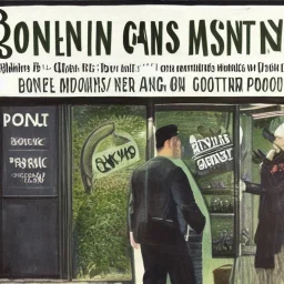 Crime pays but botany doesn’t advert