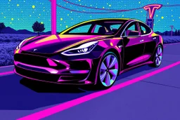 pop art pixels 1000 images Betting on batteries tesla electric vehicles