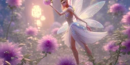 crystal subtle flower in a galactic ambiance beautiful fairy, transparent, delicate colors, in the foreground, full of details, smooth，soft light atmosphere, light effect，vaporwave colorful, concept art, smooth, extremely sharp detail, finely tuned detail, ultra high definition, 8 k, unreal engine 5, ultra sharp focus