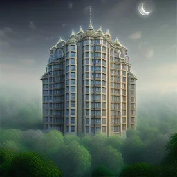 modenistic building, residential