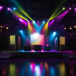 nice disco stage