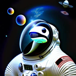 Orca in a Space Suit