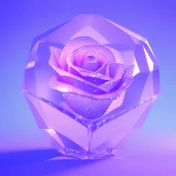 transparent crystal rose, crystallized, cinema lighting, cinema 4d, octane render, 3d render, incrate detailed,fantasy art, photo realistic, shinening light,moonstone crystal bird, iresendent, shine, epic