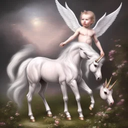 baby unicorn angel