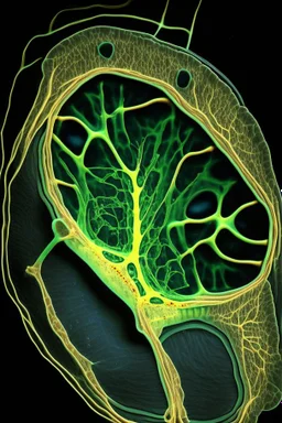 neural plate emerging from the ectoderm