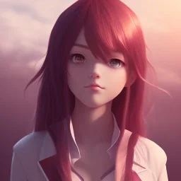 Anime, female student studying by the window, anime style,perfect face, cool face, ultra detail, unreal engine 5, cinema4d, sun light, studio lighting --ar 1:1 --v 4