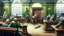 fishing club in court