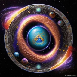 3d cosmos, galaxy Milky Way, jewel, precious stones, shiny, beautiful rich and destroyed planet, detailed yin and yang symbol, shiny, intricate, gorgeous, ultrafine detail, hyperrealism, trending on artstation, sharp focus, intricate details, highly detailed, by greg rutkowski, glowing, glitter, complementary colours