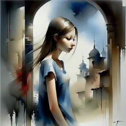 girl Thomas Wells Schaller Contemporary art