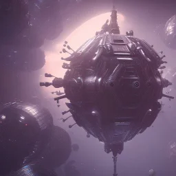 Mothership, ridley scott style, high details, hyper realistic, bokeh, unreal engine 5, 8k