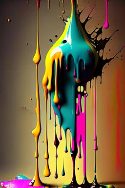 Paint drips