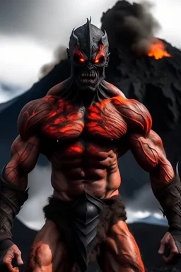 sadistic muscular icelandic volcano demon