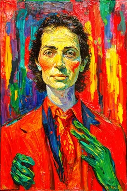 Only metaphor can take us through the abyss of the unknowing; Fauvism; Dada; lowbrow Post-Impressionism