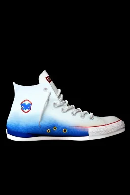 A converse sneaker, superman all over sneaker